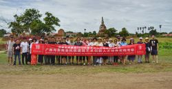 【国家艺术基金】2019年度《广西与东南亚民族建筑艺术创新人才培养》项目成员赴泰国大城府玛哈泰寺 考察泰国传统寺庙建筑